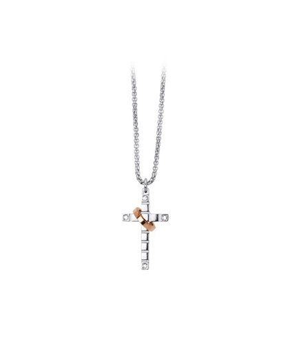 Collana 2Jewels Uomo Faith in Acciaio 251431 - 251431